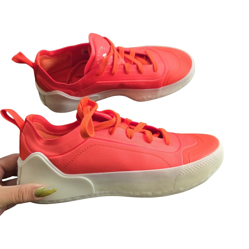 Stella McCartney x Adidas Treino Orange Sneakers Size: 6.5